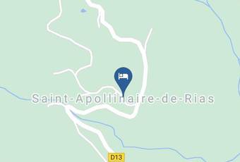 Gite Chateau Rousset Carte - Auvergne Rhone Alpes - Ardeche