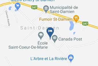Gite Chene Et Capucine Map - Quebec - Matawinie Regional County Municipality