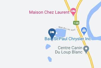 Gite De La Maison Blanche Map - Quebec - Charlevoix Regional County Municipality