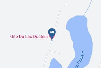 Gite Du Lac Docteur Map - Quebec - Le Saguenay Et Son Fjord