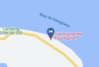 Gite Koune We Fouinbanon Carte - Province Nord - Hienghene