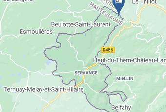 Gite Les Baudy Carte - Bourgogne Franche Comte - Haute Saone