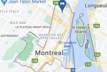 Gite Ocoin Map - Quebec - Montreal