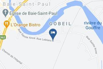 Gite Studio Leblanc Map - Quebec - Charlevoix Regional County Municipality