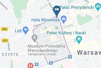 Warsaw Royal Stay Sp Z Oo Map - Mazowieckie - Warsaw