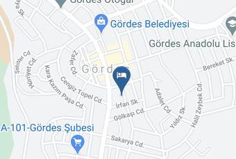 Gordes Otel Tendiris Carta Geografica - Manisa - Gordes