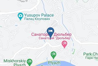 Gostevoy Dom Anna Map - Crimea - Yalta