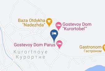Gostinitsa «kurortnoe Map - Crimea - Feodosiya