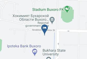Grand Bukhara Hotel Map - Bukhara