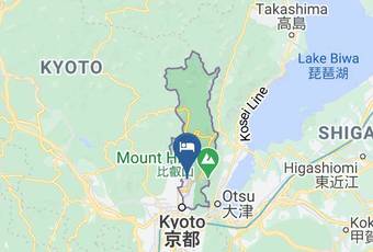 The Prince Kyoto Takaragaike Autograph Collection Map - Kyoto Pref - Kyoto City Sakyo Ward