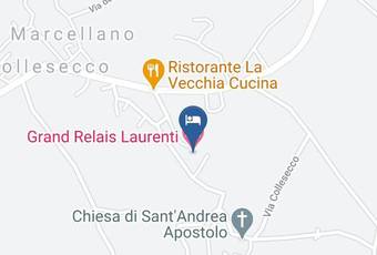 Grand Relais Laurenti Carta Geografica - Umbria - Perugia