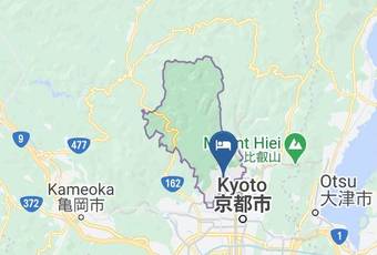 Green Gables Map - Kyoto Pref - Kyoto City Kita Ward