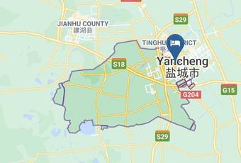 Greentree Inn Map - Jiangsu - Yancheng