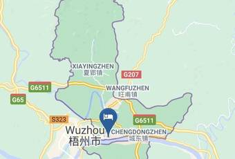 Grid Inn Wuzhou Zhongshan Road Map - Guangxi - Wuzhou