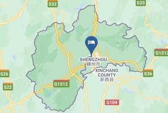 Guangsha Hotel Map - Zhejiang - Shaoxing