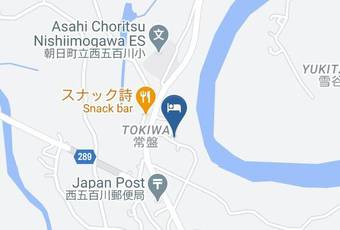 Guest House Matsumototei Ichino Sha Map - Yamagata Pref - Asahi Townnishimurayama District
