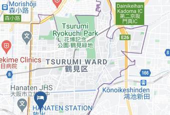 Guest House Siam Map - Osaka Pref - Osaka City Tsurumi Ward