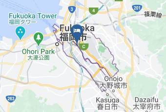 Guesthouse 81\'s Inn Fukuoka Map - Fukuoka Pref - Fukuoka City Hakata Ward