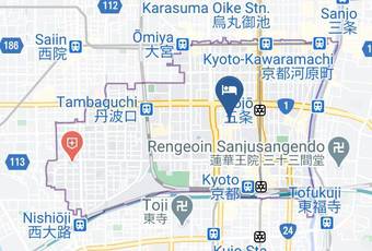 Guesthouse Bokuyado Map - Kyoto Pref - Kyoto City Shimogyo Ward