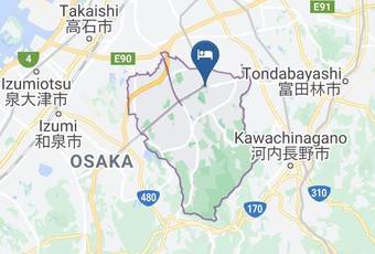 Guesthousematsu Bekkan Map - Osaka Pref - Sakai City Minami Ward