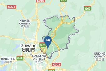 Guiyang Huirong International Hotel Mapa
 - Guizhou - Guiyang