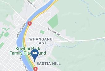 Gumnut House B&b Map - Wanganui Manawatu - Whanganui