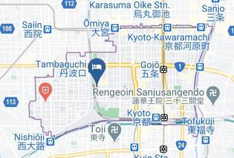 Hachi X Offsait Map - Kyoto Pref - Kyoto City Shimogyo Ward