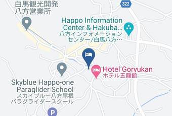 Hakubaholiday Map - Nagano Pref - Hakuba Vil Kitaazumi District