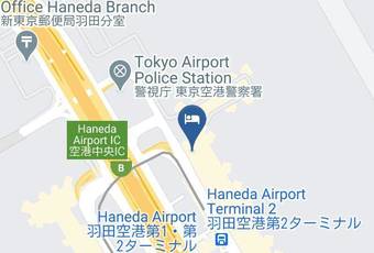 Haneda Excel Hotel Tokyu Map - Tokyo Met - Ota Ward