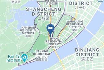 Hangzhou Huachen Holiday Hotel Mapa
 - Zhejiang - Hangzhou