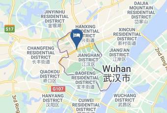 Hankou Express Hotel Mapa
 - Hubei - Wuhan