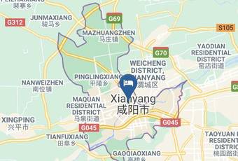 Hanting Hotel Map - Shanxi - Xianyang
