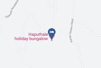 Haputhale Holiday Bungalow Map - Uva - Badulla