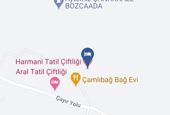 Harmani Tatil Ciftligi Harita - Canakkale - Bozcaada