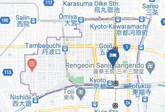 Hasunoha Map - Kyoto Pref - Kyoto City Shimogyo Ward