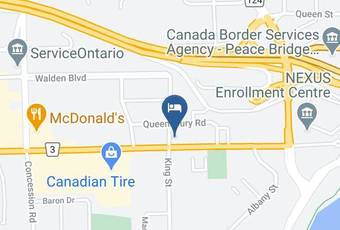 Haven Motel Map - Ontario - Niagara