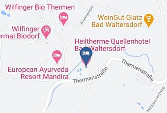 Heiltherme Quellenhotel Bad Waltersdorf Karte - Styria - Hartberg Furstenfeld District