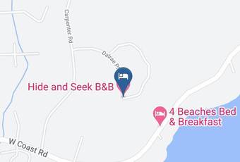 Hide And Seek B&b Map - British Columbia - Capital