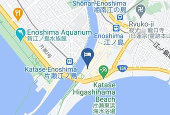 Hideout Enoshima Map - Kanagawa Pref - Fujisawa City