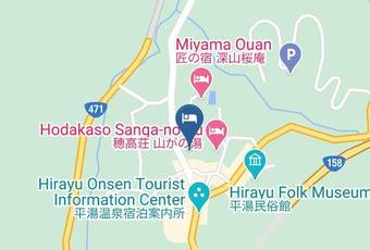 Hirayukan Map - Gifu Pref - Takayama City