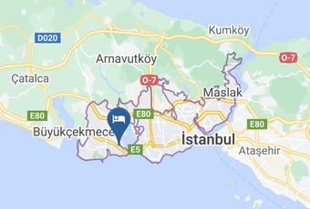 Hit Suites Avcilar Hotel Carta Geografica - Istanbul - Avcilar