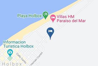 Holbox Cabanas Ida Y Vuelta Mapa - Quintana Roo - Lazaro Cardenas