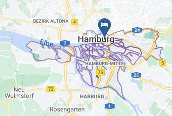 Premier Inn Hamburg City Hammerbrook Hotel Karte - Hamburg - Stadt Hamburg