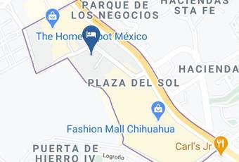 Holiday Inn Express & Suites Chihuahua Juventud Mapa - Chihuahua