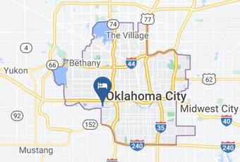 Holiday Inn Oklahoma City Airport Map - Oklahoma