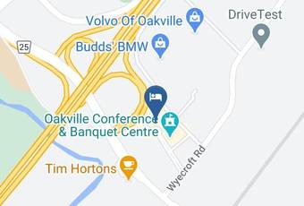 Holiday Inn & Suites Oakville Bronte Map - Ontario - Halton