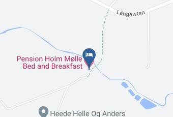 Holm Molle Bed & Breakfast Mapa
 - Middle Jutland - Lemming
