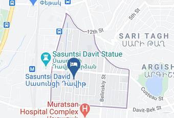 Home Hostel Map - Yerevan