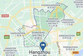 Home Inn Hangzhou Wulin Plaza Wenhui Road Map - Zhejiang - Hangzhou