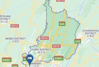 Yu Jiangnan Business Hotel Map - Chongqing - Yubei District